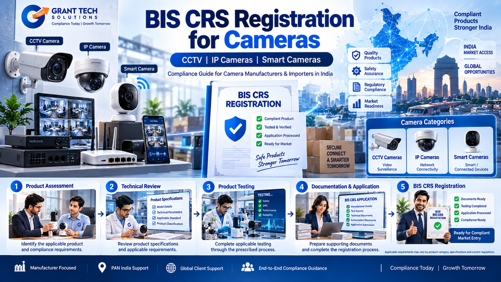 BIS CRS Registration for Cameras